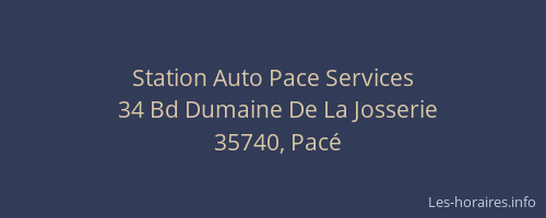 Station Auto Pace Services