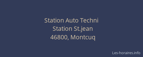 Station Auto Techni