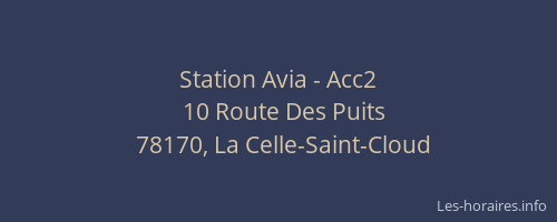 Station Avia - Acc2