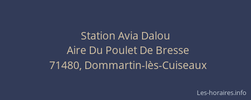 Station Avia Dalou