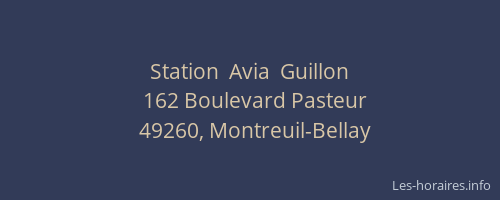 Station  Avia  Guillon