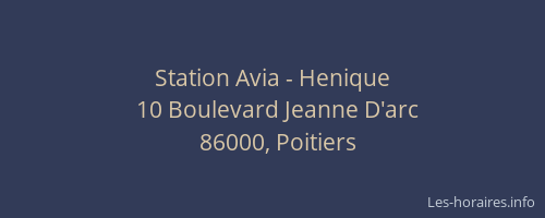 Station Avia - Henique