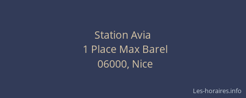 Station Avia