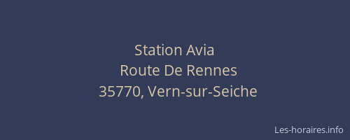 Station Avia