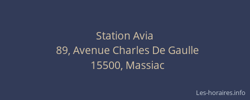 Station Avia