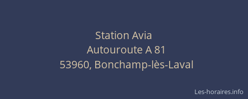 Station Avia