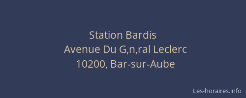 Station Bardis