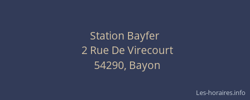 Station Bayfer