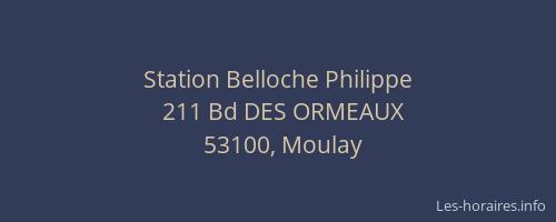 Station Belloche Philippe