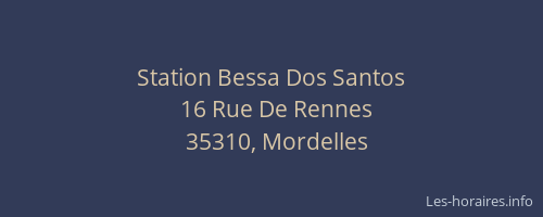 Station Bessa Dos Santos