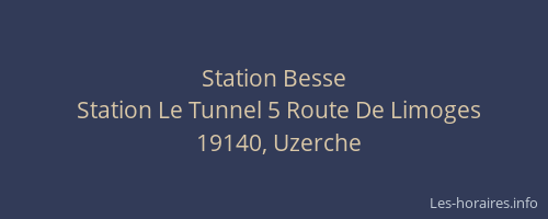 Station Besse