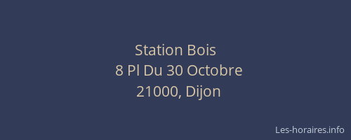 Station Bois