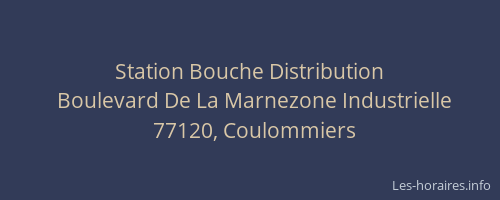 Station Bouche Distribution