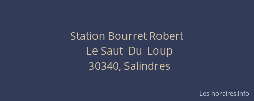 Station Bourret Robert