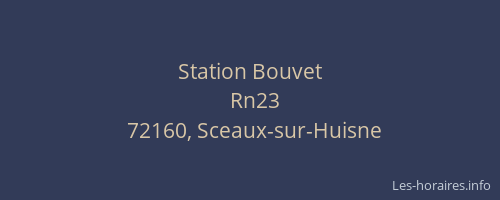 Station Bouvet