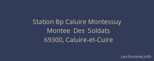 Station Bp Caluire Montessuy