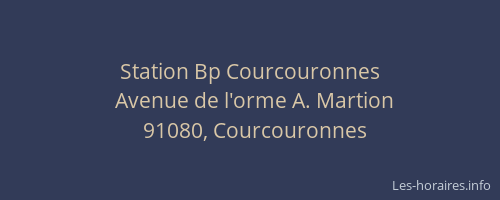 Station Bp Courcouronnes