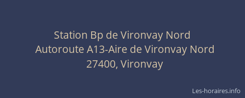Station Bp de Vironvay Nord
