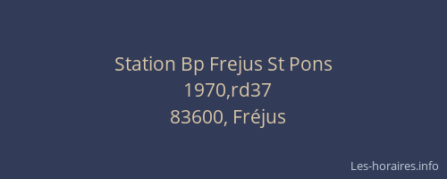 Station Bp Frejus St Pons