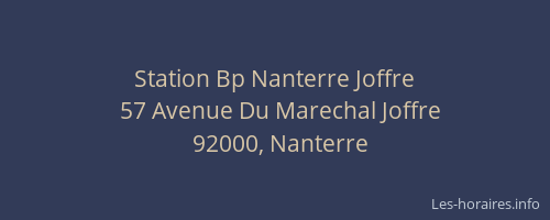 Station Bp Nanterre Joffre