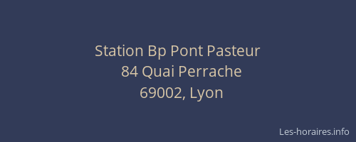 Station Bp Pont Pasteur