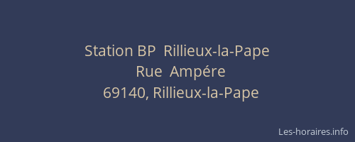 Station BP  Rillieux-la-Pape