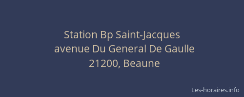 Station Bp Saint-Jacques