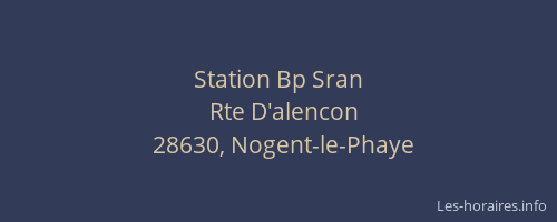 Station Bp Sran