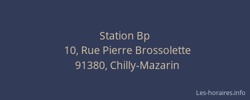 Station Bp
