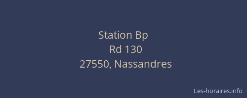 Station Bp