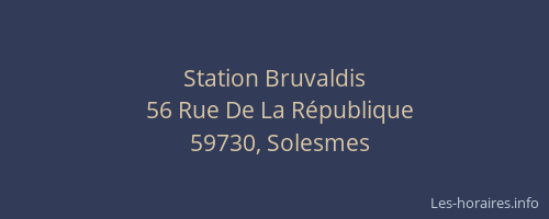 Station Bruvaldis