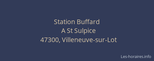 Station Buffard