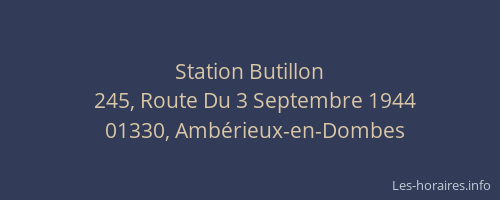Station Butillon