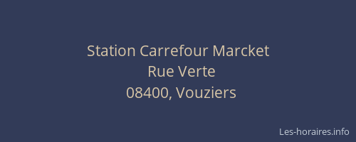 Station Carrefour Marcket