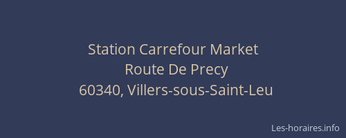 Station Carrefour Market