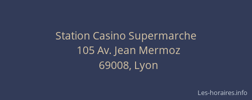 Station Casino Supermarche