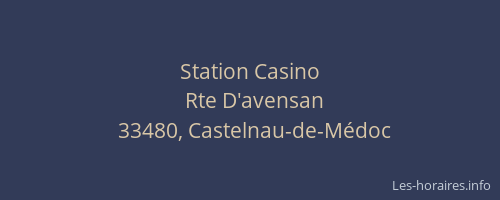 Station Casino
