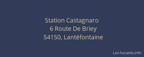 Station Castagnaro