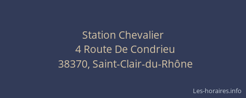 Station Chevalier