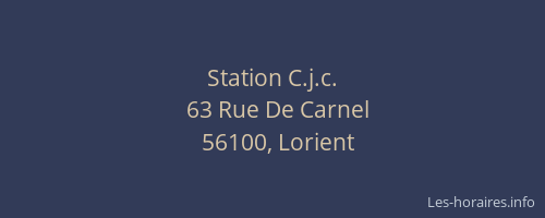 Station C.j.c.