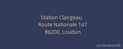 Station Clairgeau