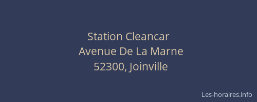 Station Cleancar