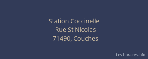 Station Coccinelle