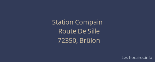 Station Compain