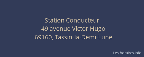 Station Conducteur