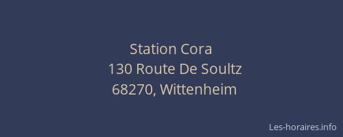 Station Cora