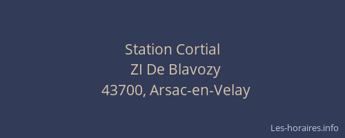 Station Cortial