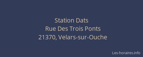 Station Dats