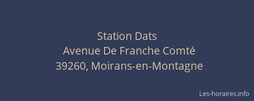 Station Dats