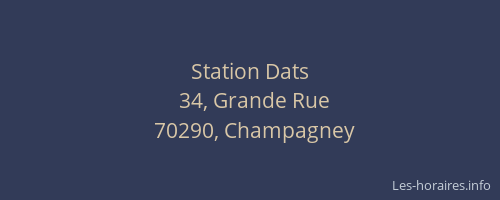 Station Dats